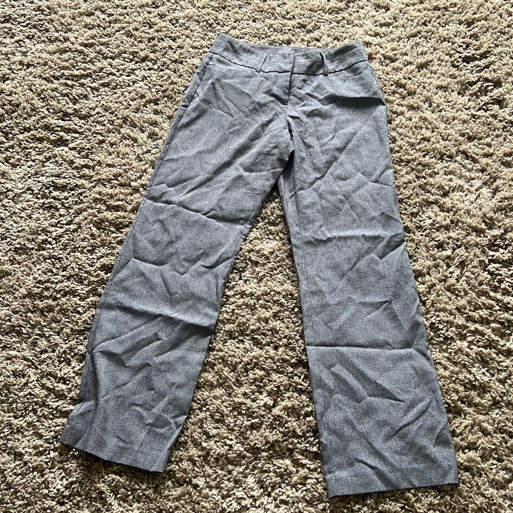 Gray dress pants